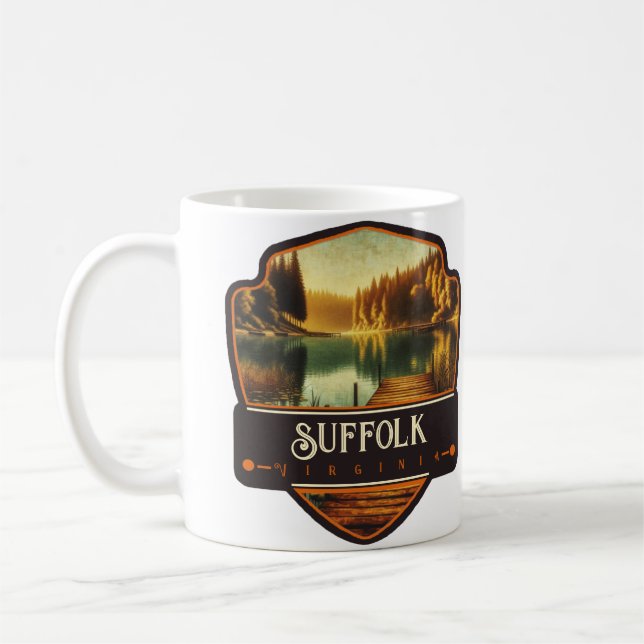 Suffolk, Virginia | VINTAG Kaffeetasse (Links)