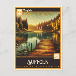 Suffolk, Virginia | Vintage Postkarte