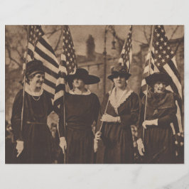 Suffragetins in Parade-Scrapbook