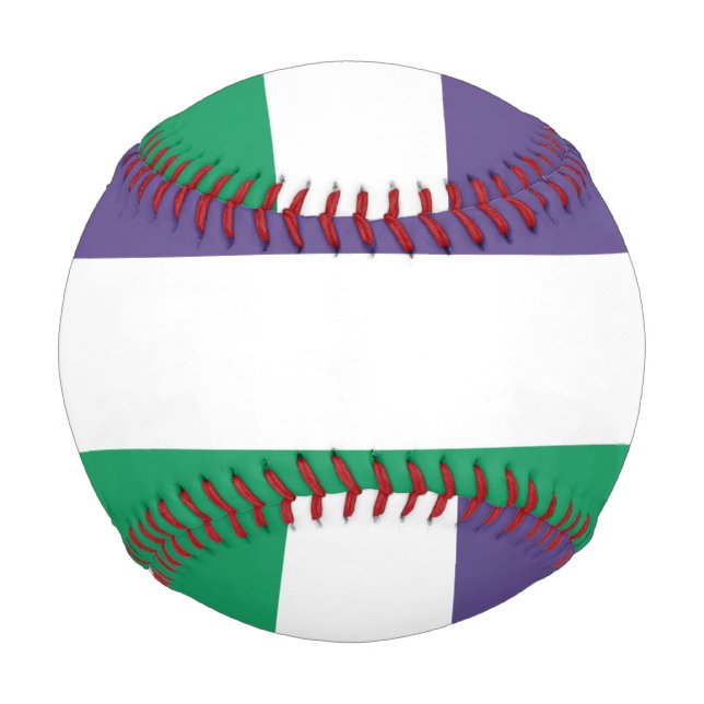 Suffragette Flag Baseball (Vorderseite)