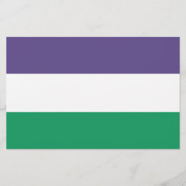 Suffragette Flag Briefpapier