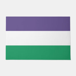 Suffragette Flag Fußmatte