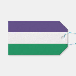 Suffragette Flag Geschenkanhänger