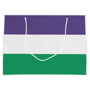 Suffragette Flag Große Geschenktüte