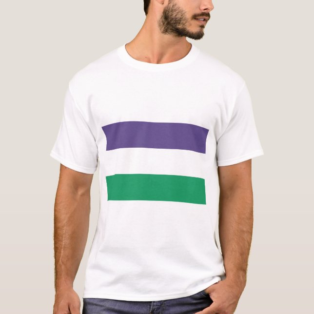 Suffragette Flag T-Shirt (Vorderseite)