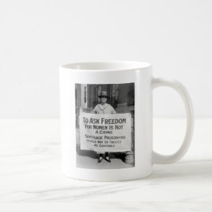 Suffragette für Alice Paul, 1917 Kaffeetasse
