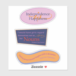 Suffragette Quote Pack Aufkleber