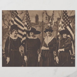 Suffragettes dans le papier à scandale Parade
