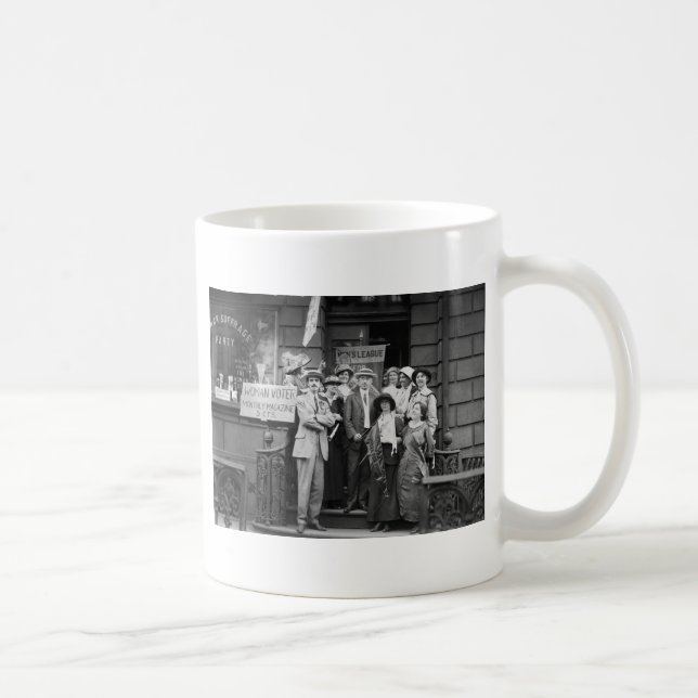 Suffragettes und ihr Men, 1913 Kaffeetasse (Rechts)