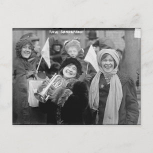Suffragisten Rose Sanderman und Elizabeth Freeman Postkarte