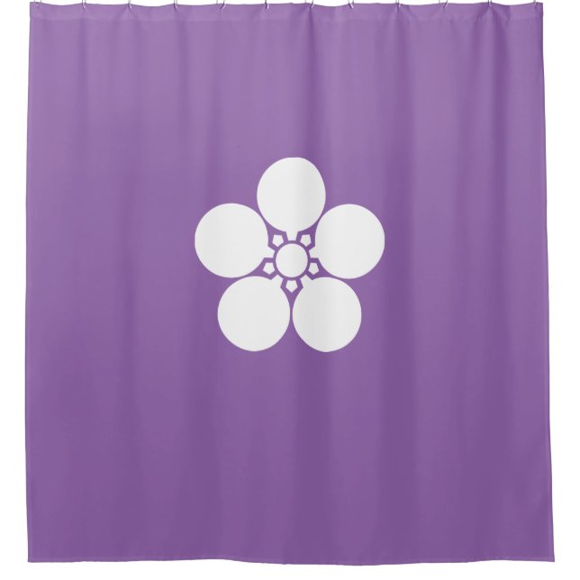 Suga Umebachi Duschvorhang (Vorderseite)