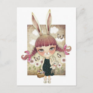 Sugar Bunny Postcards Postkarte