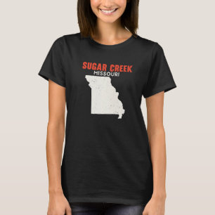 Sugar Creek Missouri USA Staat America Travel Miss T-Shirt