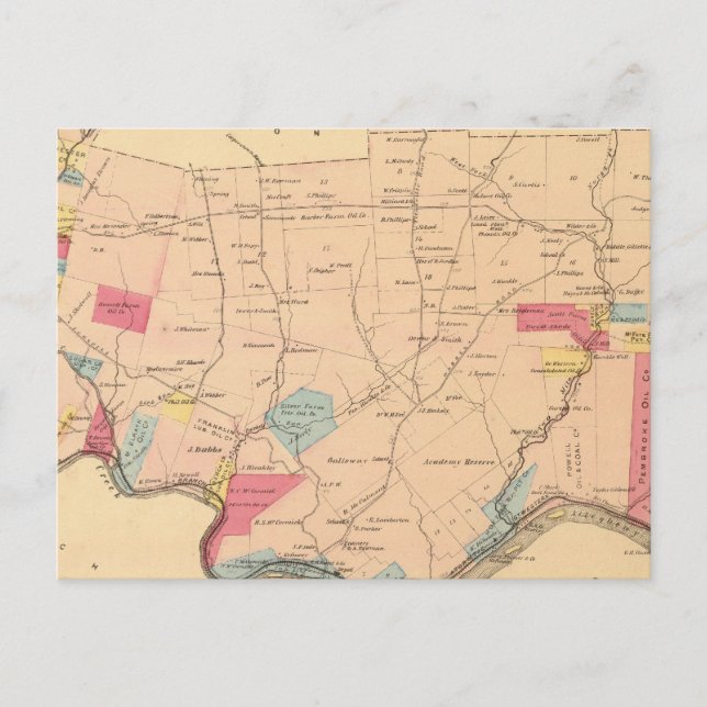 Sugar Creek Township Postkarte (Vorderseite)