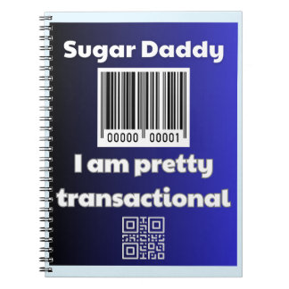 Sugar Daddy, ich bin hübsch transaktional Notizblock
