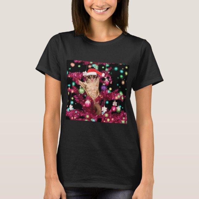 Sugar Glider Christmas T-Shirt (Vorderseite)