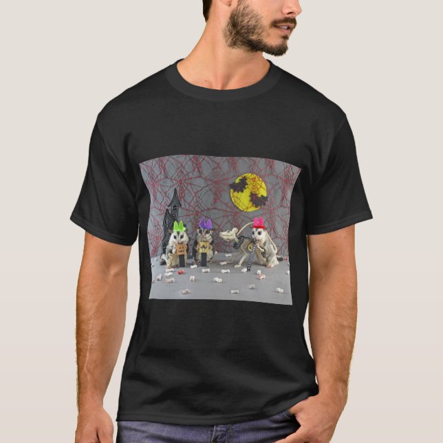 Sugar Glider Halloween T-Shirt (Vorderseite)
