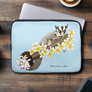 Sugar Glider Niedlich Floral Laptopschutzhülle
