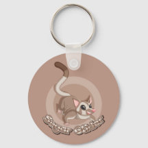 Sugar Glider Warm Cartoon Art
