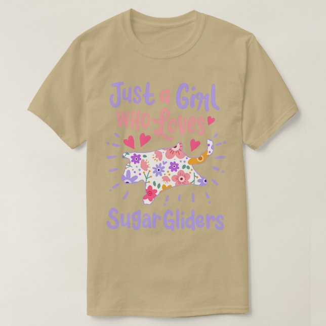 Sugar Gliders Sugar Glider Lover T-Shirt (Design vorne)