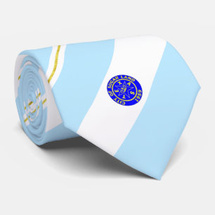 Sugar Land (Texas) Stadtflagge Neck Tie Krawatte