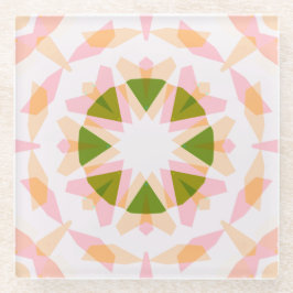 Sugar Pink Spring Green Star Dopamin Dekoration Ar Glasuntersetzer