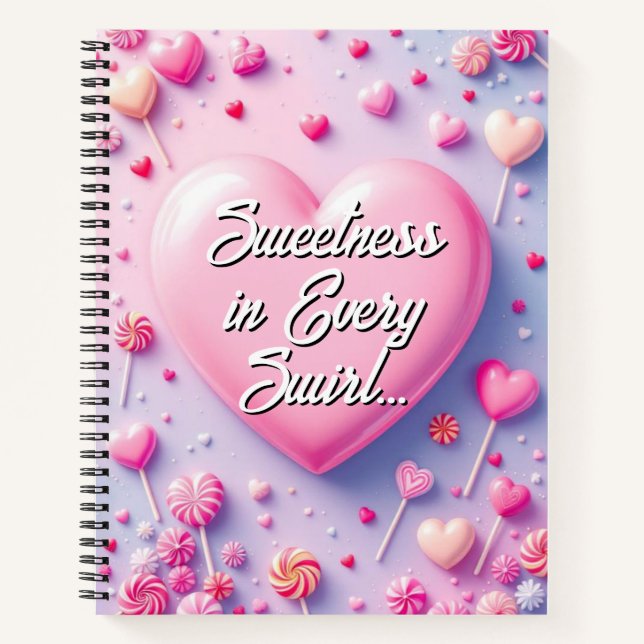 Sugar Rush of the Heart Notizbuch (Vorderseite)
