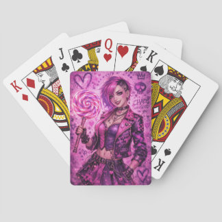 Sugar Rush Rebel: Neon Candy Chaos Spielkarten