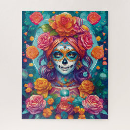 Sugar Skull Art - Blühende Mystik