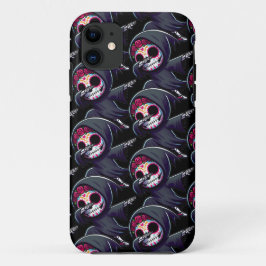 Sugar Skull Art - Chibi Sensenmann Dabbing Case-Mate iPhone Hülle