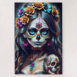 Sugar Skull Art - Fiesta of Colors