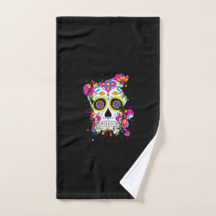 Sugar Skull Art Handtuch