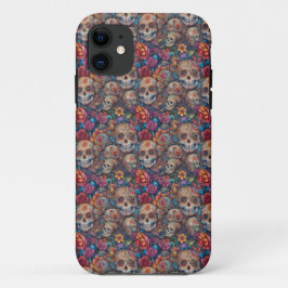 Sugar Skull Art - Intricate Day of the Dead Case-Mate iPhone Hülle