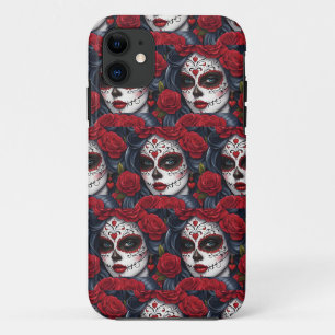 Sugar Skull Art - Lebhafte Erinnerung Case-Mate iPhone Hülle