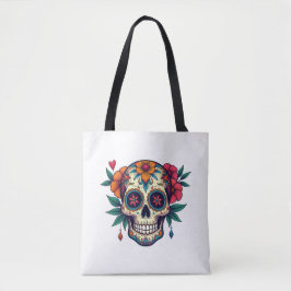 Sugar Skull Art Tasche