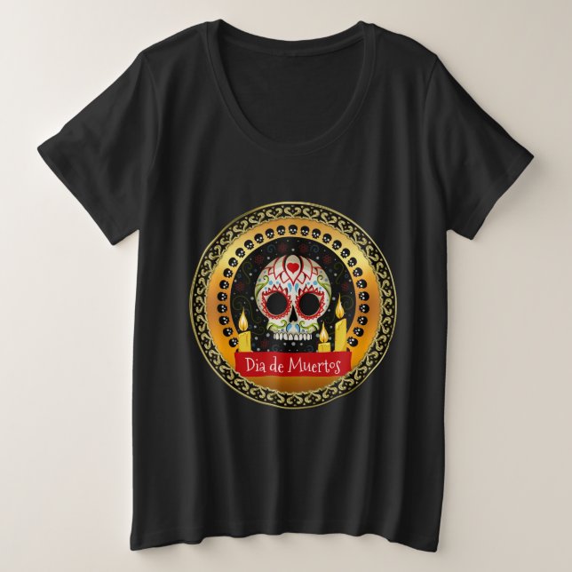 Sugar skull bloodcurdling intimidating and scary (Design devant)