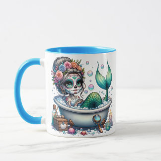 Sugar Skull Bubble Bath Tasse