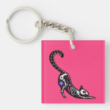 Sugar Skull Calavera Cat I