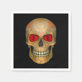 Sugar Skull Dead Voodoo Zombie Cocktail Napkins Serviette