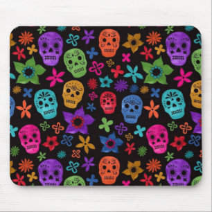 Sugar Skull, Dia de los Muertos #22 Mousepad