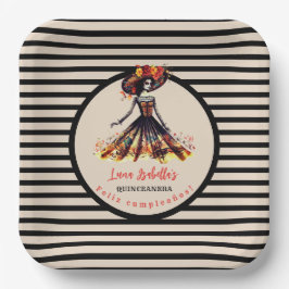 Sugar Skull Dia de los Muertos Day of the Dead Pappteller