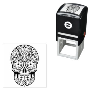 Sugar Skull 💀 💀 Día de Muertos Permastempel