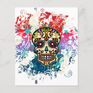 Sugar Skull, Mexiko, Dias de los Muertos Flyer