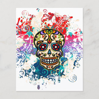 Sugar Skull, Mexiko, Dias de los Muertos Flyer