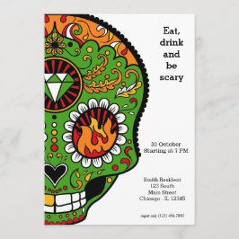 Sugar Skull Party Einladung