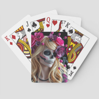 Sugar-skull playing cards spielkarten