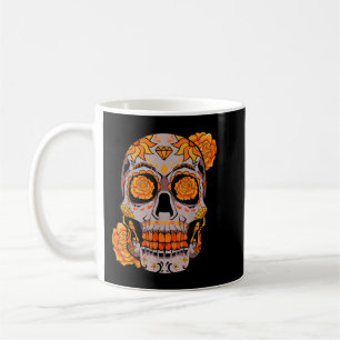 Sugar Skull Sonnenbrille Firework American Flag 4. Kaffeetasse