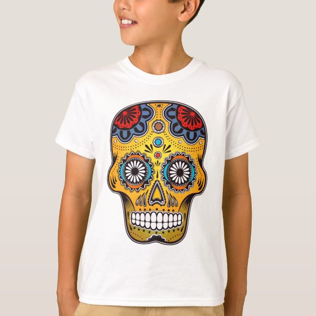 SUGAR SKULL T-Shirt (Vorderseite)