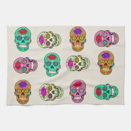Sugar Skulls Küchentücher