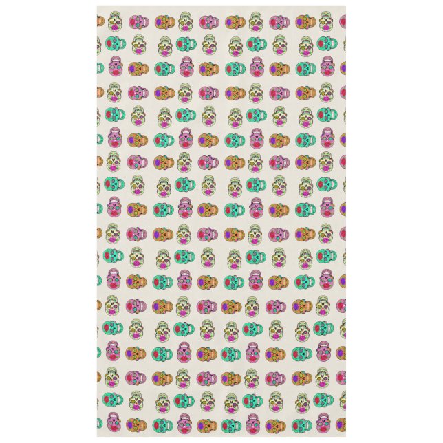 Sugar Skulls Tablecloth Tischdecke (Vorderseite)